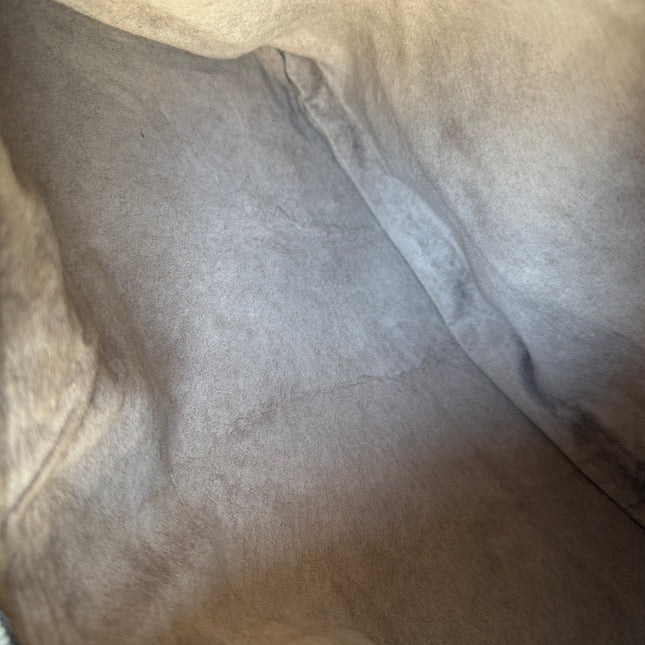 Bottega Veneta Veneta Hobo Intrecciato White Nappa Leather Medium 40cm