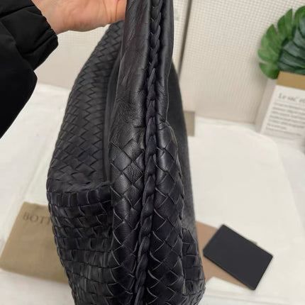 Bottega Veneta Hobo Maxi Midnight Navy Black leather 50cm