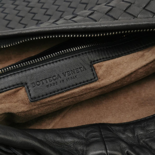 Bottega Veneta Hobo Maxi Midnight Navy Black leather 50cm