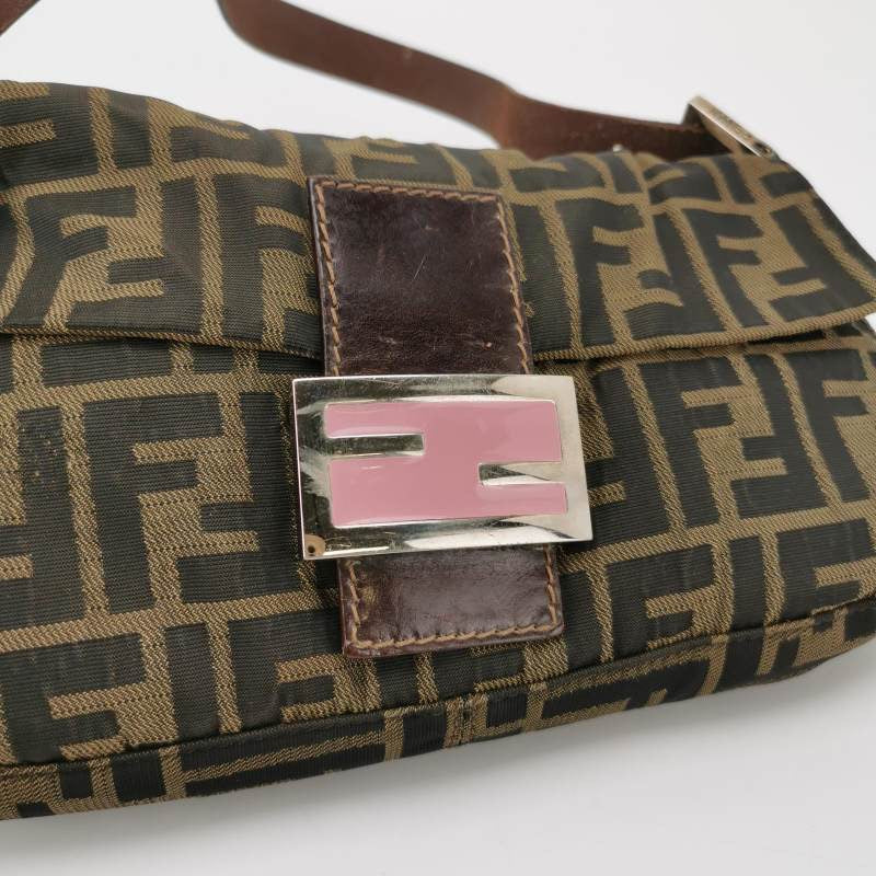 Fendi Baguette Classic Zucca Print Fendi Monogram