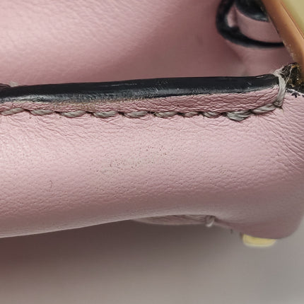 Loewe Puzzle Small Tricolor Pink Crossbody Bag