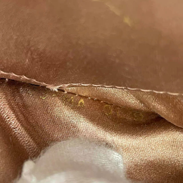 Dior Saddle Mini Pink Silk Satin with Crystal Buckle