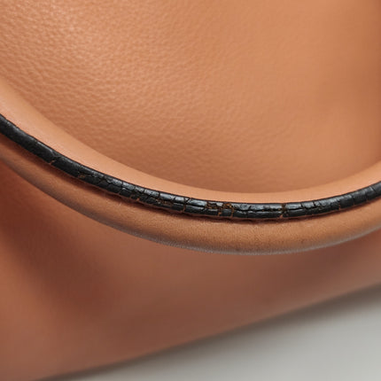 Loewe Amazona Medium 36 Light Coral Leather With Strap Goat Animal Lock