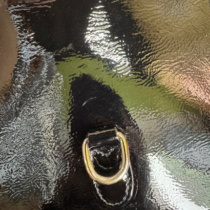 Gucci Jackie 1961 Small Black Patent Leather Shoulder Bag S24