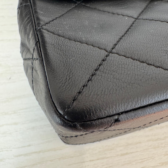 Chanel Paris Limited  Black Lambskin Leather with Bi-color Hardware