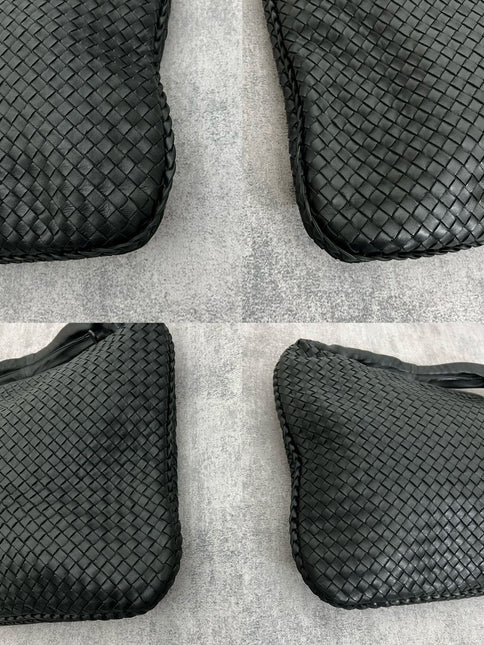 Bottega Veneta Veneta Hobo Maxi Black Leather 52cm