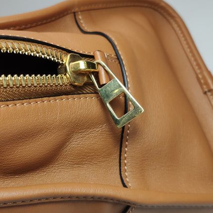 Loewe x Star Wars Amazona Medium 36 Tan Brown Stamps Leather With Strap