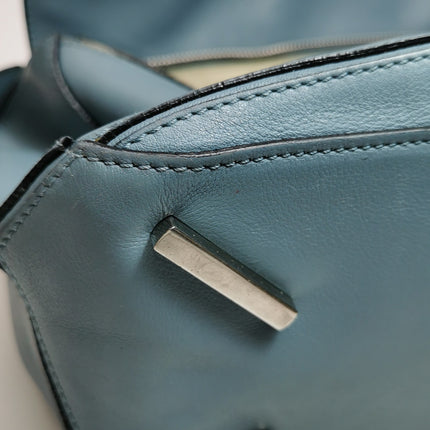 Loewe Puzzle Medium Ash Blue Calfskin leather Crossbody Bag