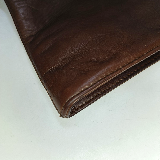 Chanel Vintage Backpack Tan Brown Calfskin Leather