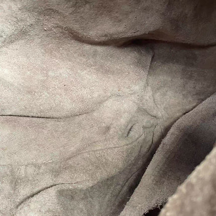 Bottega Veneta Hobo Bag Lambskin leather Navy Medium 47cm