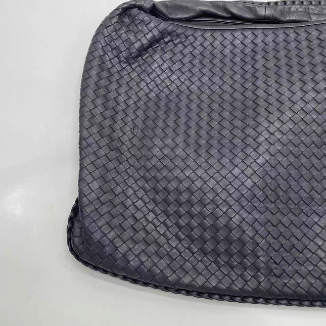 Bottega Veneta Hobo Maxi Midnight Navy Black leather 50cm