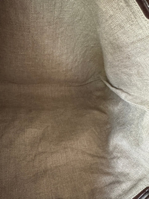 Bottega Veneta Maxi Convertible Tote Dark Chocolate Brown Smooth Leather 55cm