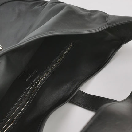 Gucci Jackie 1961 Large Black Calfskin Leather With Long Strap