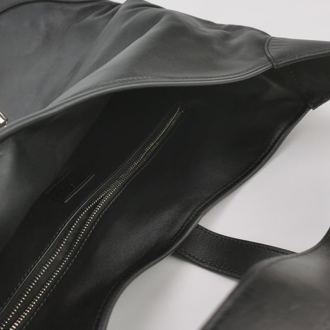 Gucci Jackie 1961 Large Black Calfskin Leather With Long Strap
