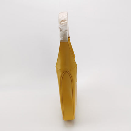 Gucci Jackie 1961 Yellow Leather Bag Small Shoulder Bag With Strap