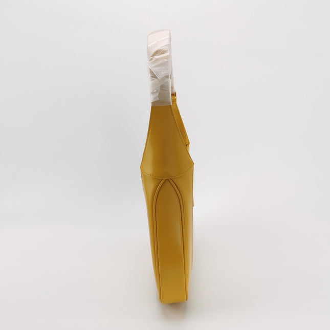 Gucci Jackie 1961 Yellow Leather Bag Small Shoulder Bag With Strap