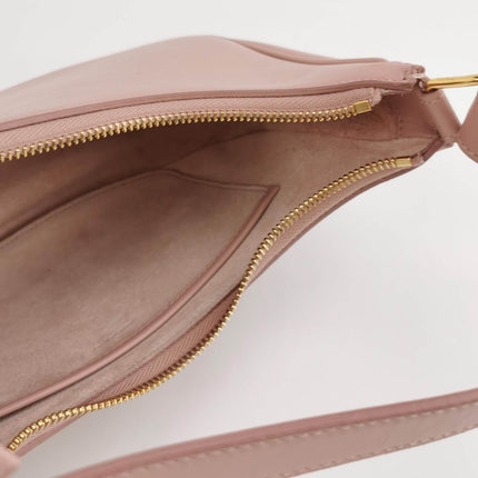 Sold Celine Ava Hobo Pastel Pink Leather Shoulder Bag
