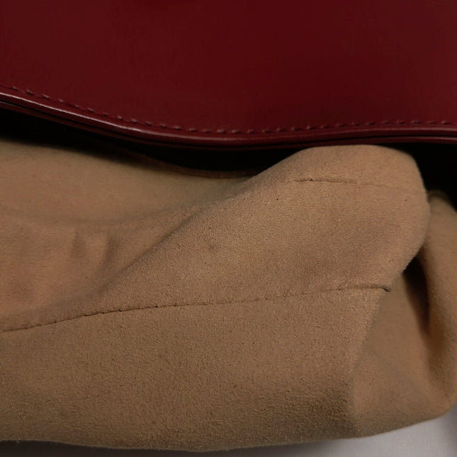 Gucci Jackie 1961 Red Burgundy Leather Bag Small Shoulder Bag