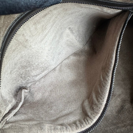 Sold Bottega Veneta Hobo Bag Large Dark Chocolate Brown Lambskin with Studs 47cm