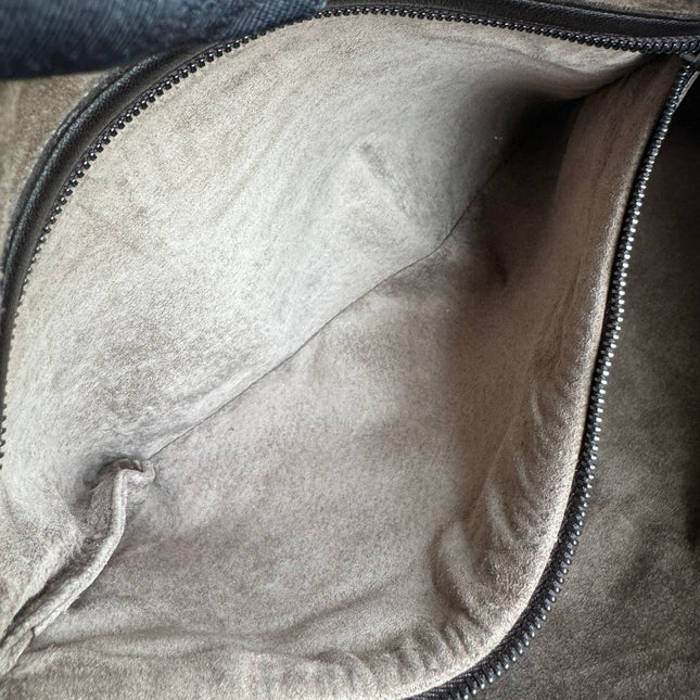 Sold Bottega Veneta Hobo Bag Large Dark Chocolate Brown Lambskin with Studs 47cm