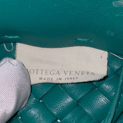 Bottega Veneta Cabat Large Intreccio Leather Tote Bag Green with Pouch 40cm