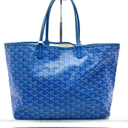 Sold Goyard Saint Louis PM Tote Medium Blue