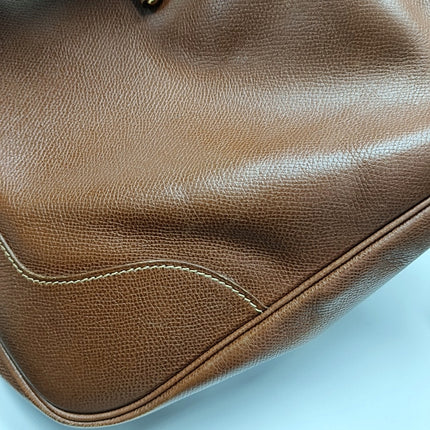 Hermès Trim 31 Gold Brown Epsom Leather Shoulder Bag