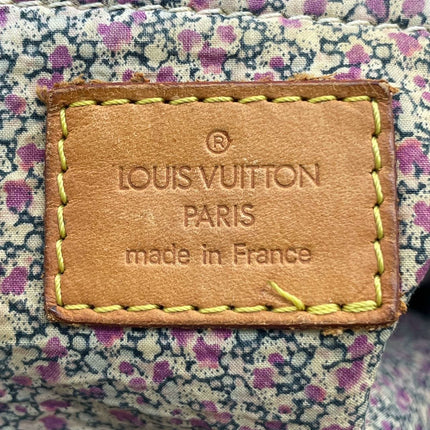 Louis Vuitton Patchwork Speedy 30 Blue Denim Handbag