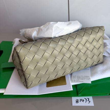 Bottega Veneta Small Andiamo Travertine Handbag