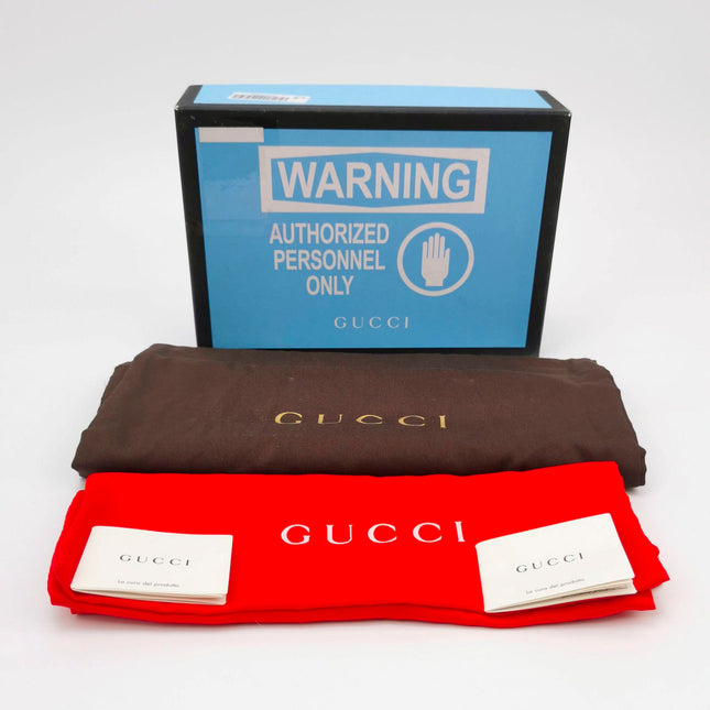 Sold Gucci Pink Teal Mini Metallic Laminated Trapuntata Leather Horsebit Clutch Pouch