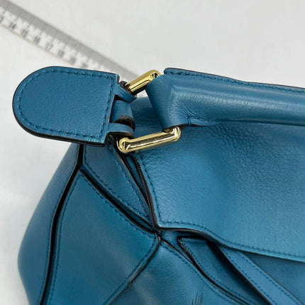 Loewe x Spirited Away Studio Ghibli Collection Puzzle Small Blue Crossbody Bag