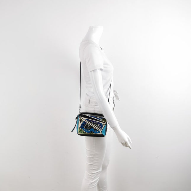 Loewe x William De Morgan Puzzle Mini Embroidered Multicolor