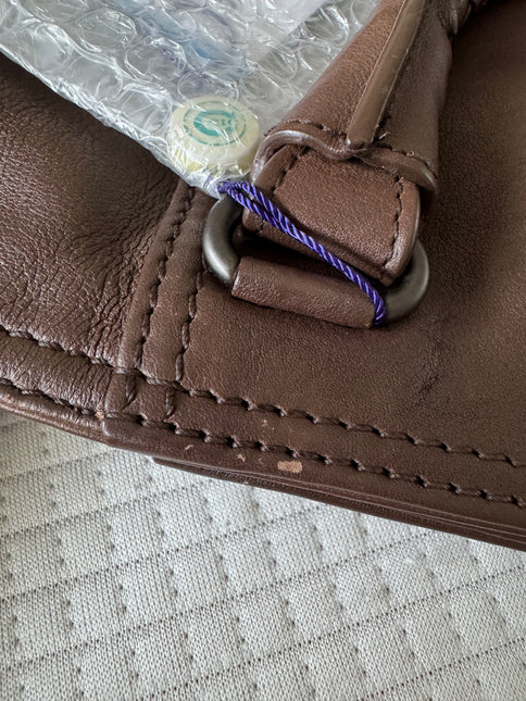 Bottega Veneta Maxi Convertible Tote Dark Chocolate Brown Smooth Leather 55cm