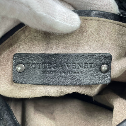 Bottega Veneta Veneta Hobo Black Leather Bag Large 48cm