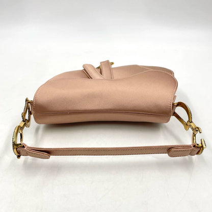 Sold Dior Saddle Mini Silk Pink with crystals