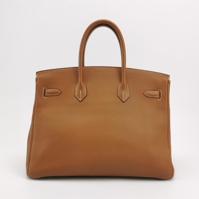 Hermès Birkin 35 Togo Leather 37 Gold Gold Hardware 2000