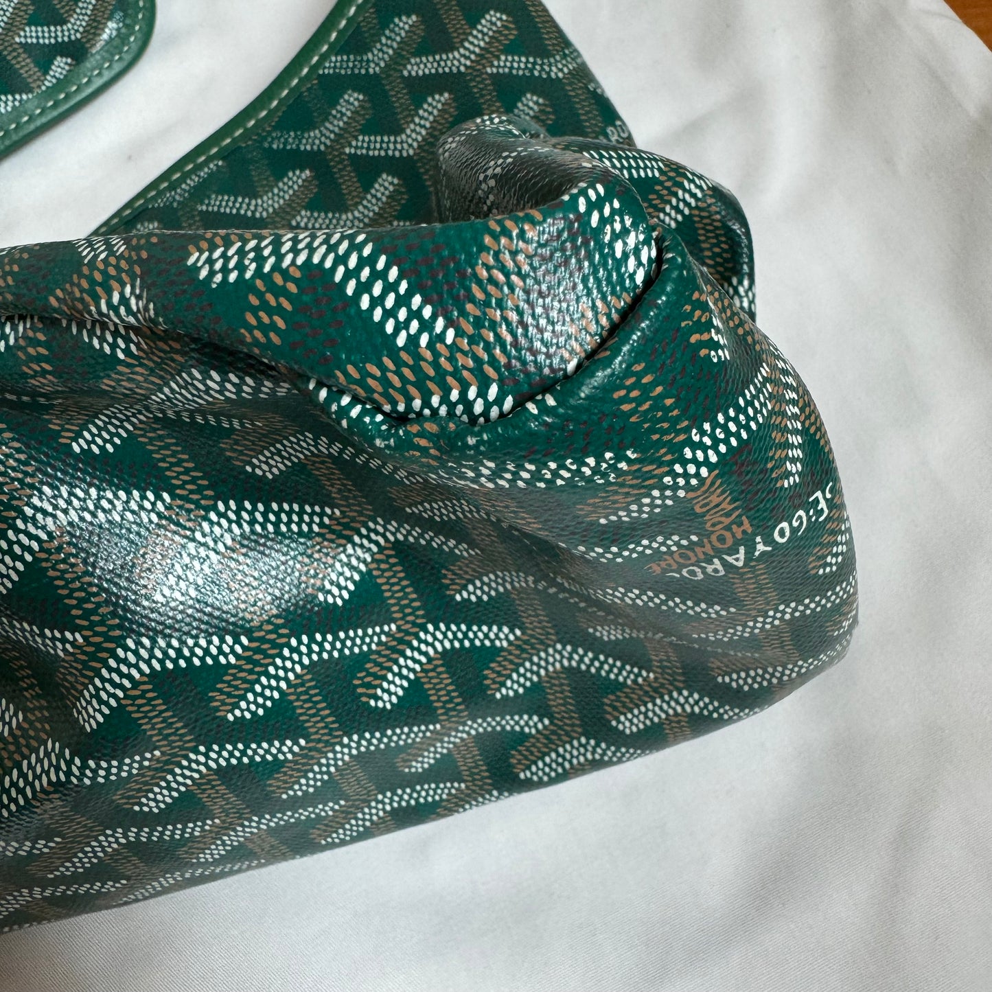 Goyard Bohème Hobo Shoulder Bag Green