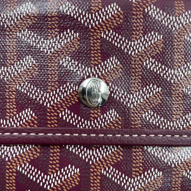 Sold Goyard Saint Louis PM Tote Medium Burgundy