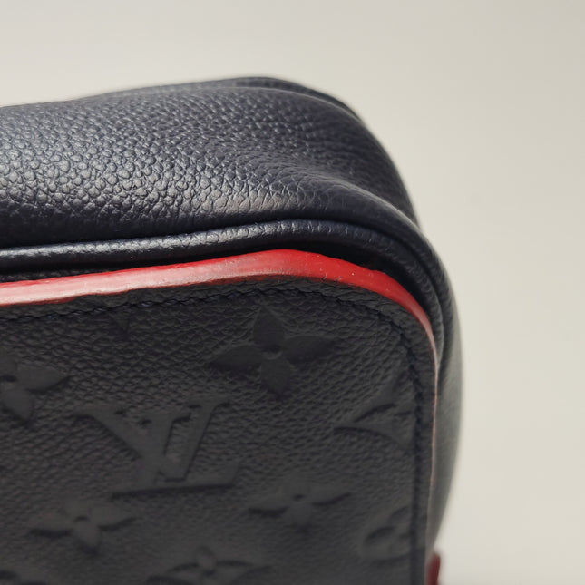 Louis Vuitton Pochette Métis Monogram Empreinte Leather Navy