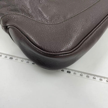 Gucci Jackie by Demna Soft Brown Lambskin Leather Silver Hardware