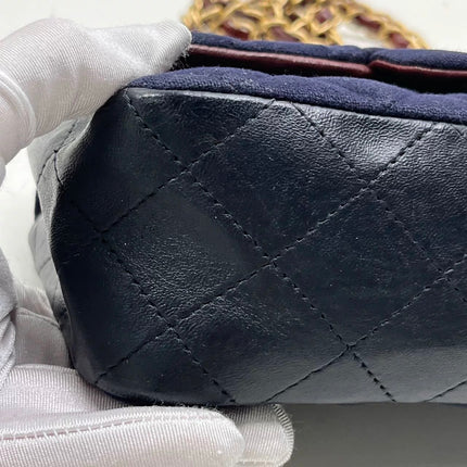 Chanel Classic Flap Mini Métiers d'Art Paris-Hamburg 2018 Wool Nautical Charms