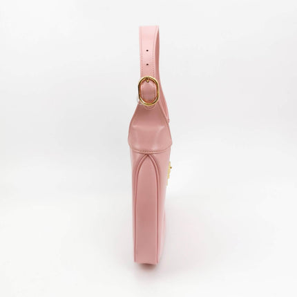 Gucci Jackie 1961 Small Leather Bag with Adjustable Strap Size Pink