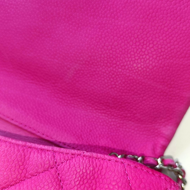 Chanel Envelope Clutch with Chains Pink Caviar Leather, 2013-2014