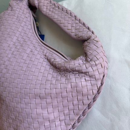 Bottega Veneta Hobo Bag Lambskin leather Lilac Purple Large 47cm