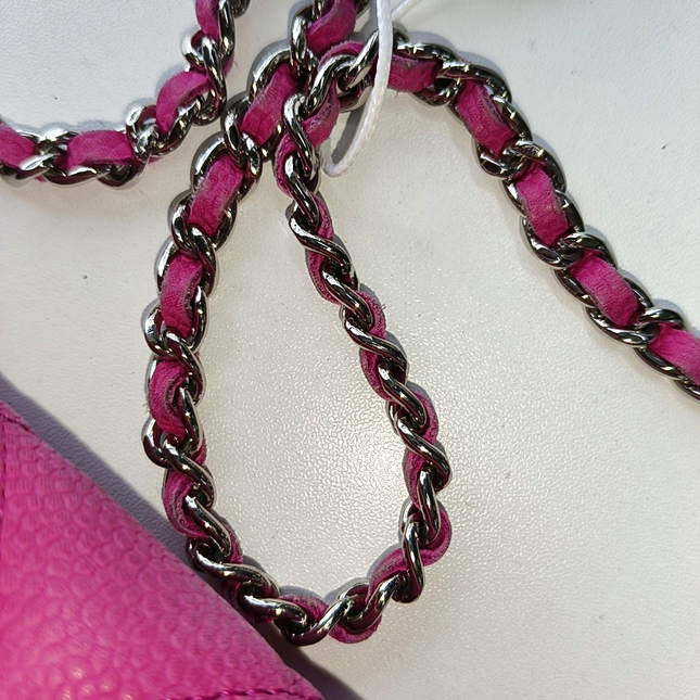 Chanel Envelope Clutch with Chains Pink Caviar Leather, 2013-2014