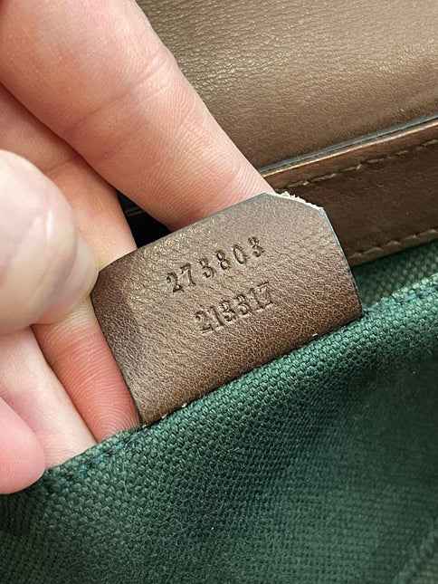 Gucci Horsebit 1955 Small Coffee Brown Leather Shoulder Bag
