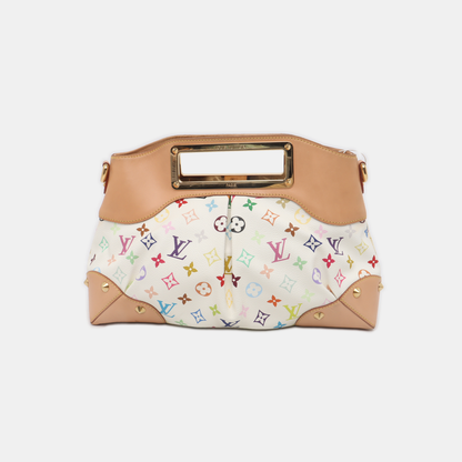 Louis Vuitton x Takashi Murakami Judy Medium White Multicolor