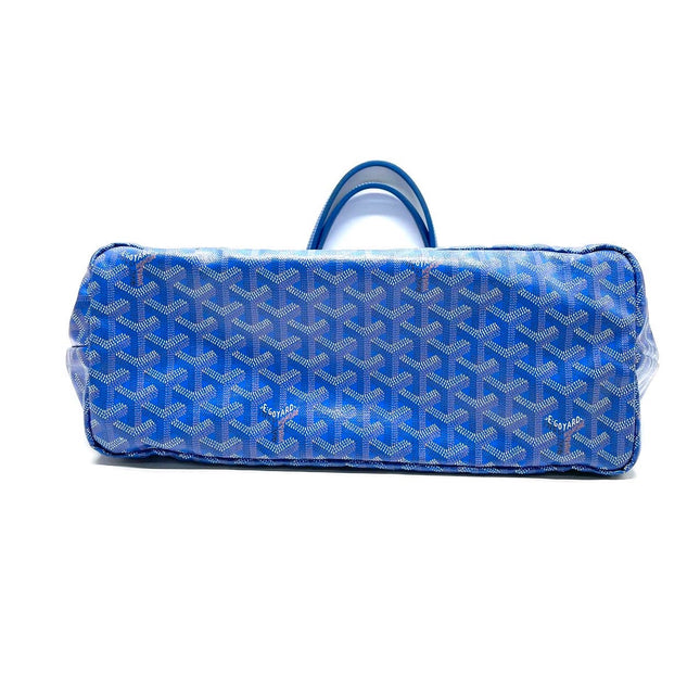 Sold Goyard Saint Louis PM Tote Medium Blue