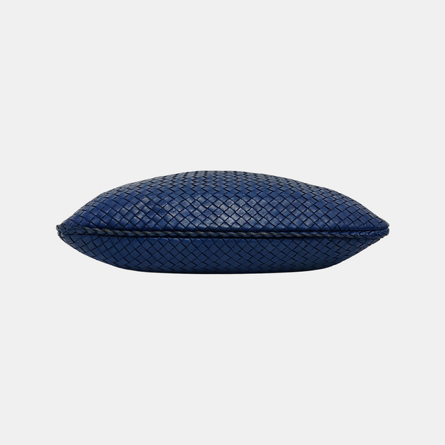 Bottega Veneta Veneta Hobo Large Navy Intrecciato Leather Bag 48cm