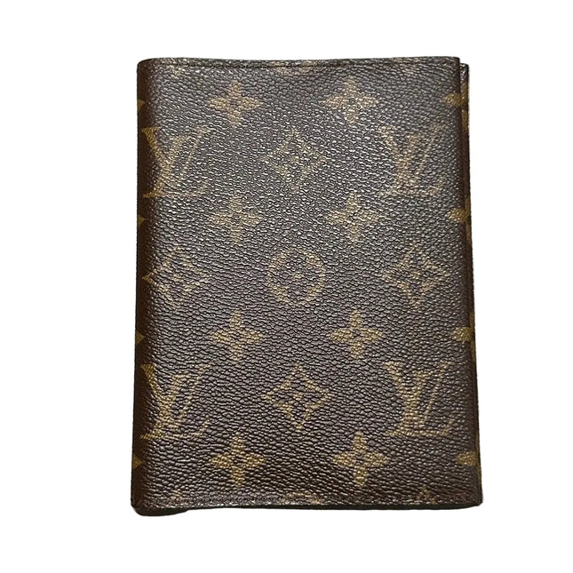 Louis Vuitton Agenda and Passport Cover Brown Monogram-Luxbags
